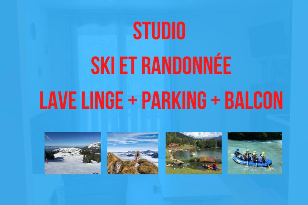 Le 211,Ski Et Randonnee, Lave Linge ,Parking Bernex Kültér fotó